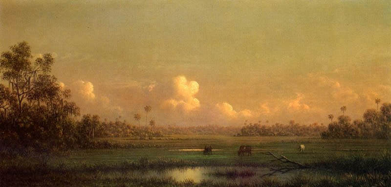 Martin Johnson Heade Evening, Lake Alto, Florida